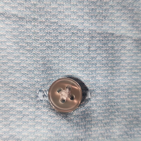 Clavin Klein blue button up shirt - Picture 4 of 5